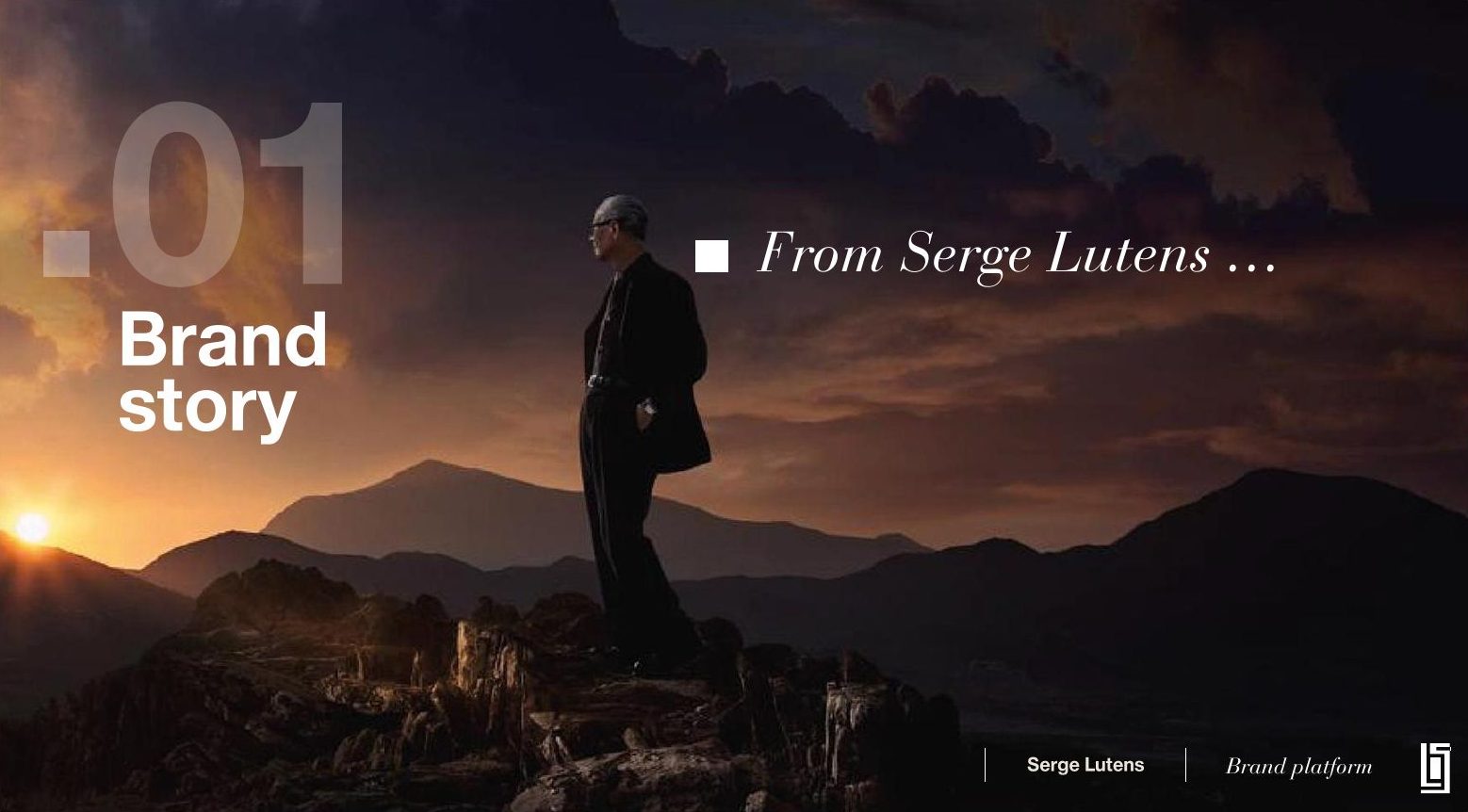Serge Lutens — Brand book · Plateforme de marque 2025